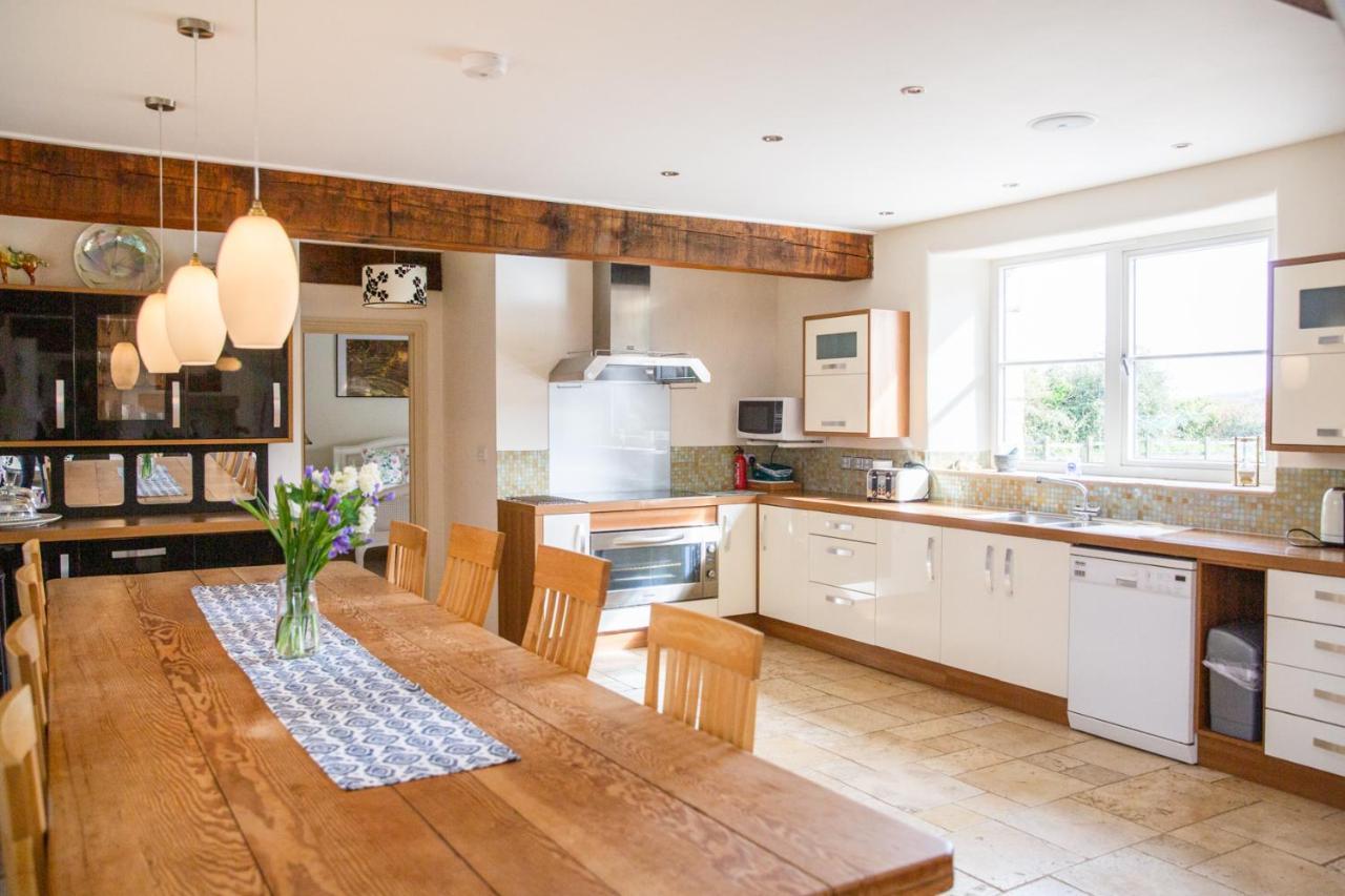 Higher Weddicott Barn Holiday Cottage - Self Catering Chagford Buitenkant foto