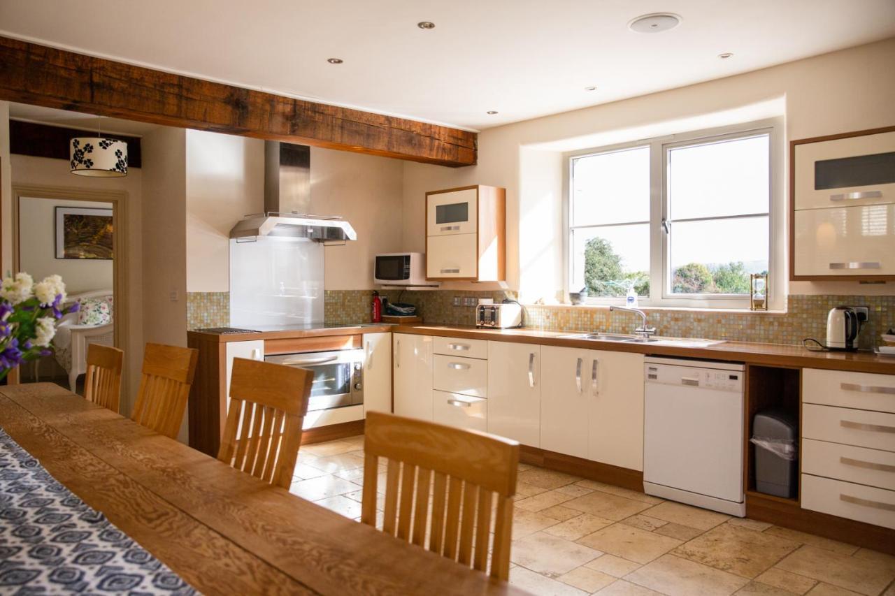 Higher Weddicott Barn Holiday Cottage - Self Catering Chagford Buitenkant foto