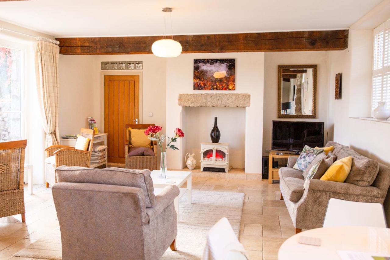 Higher Weddicott Barn Holiday Cottage - Self Catering Chagford Buitenkant foto