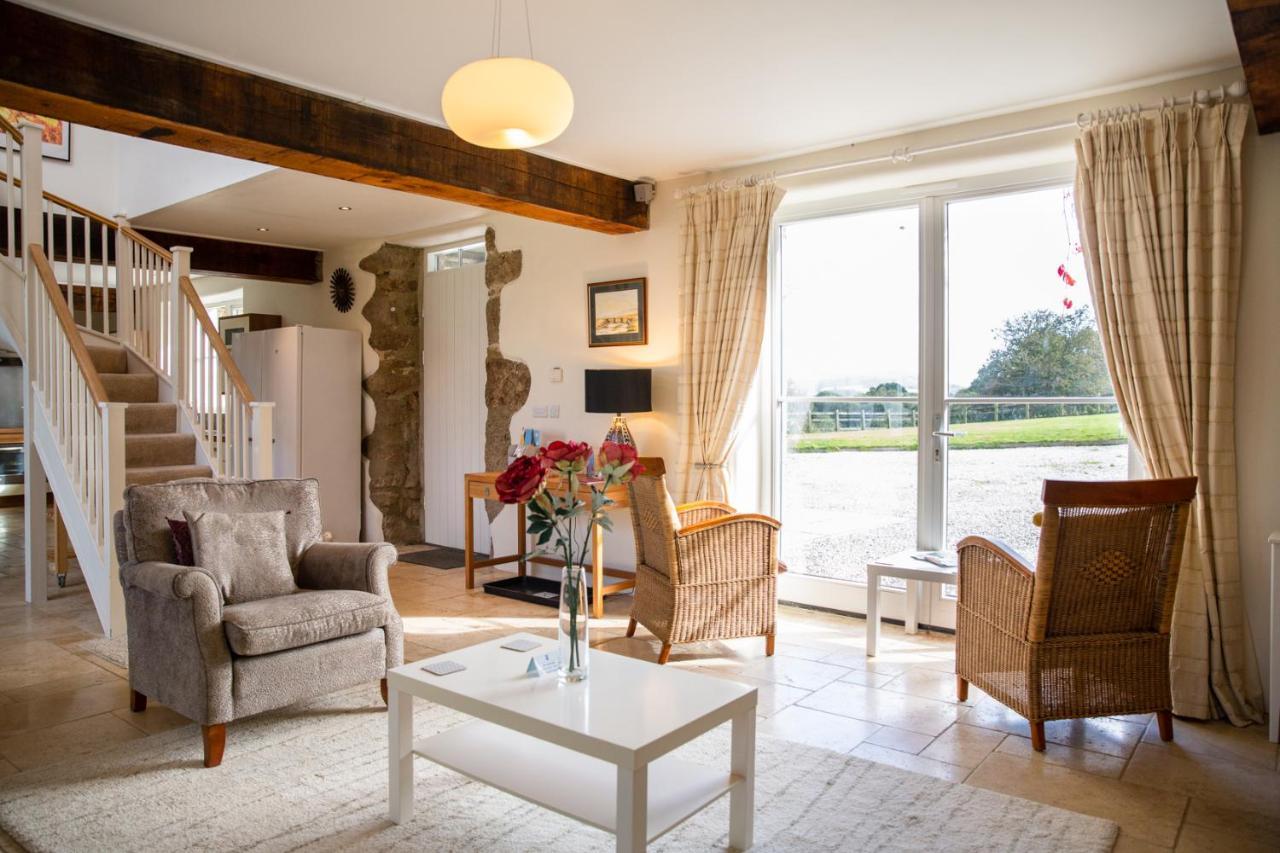Higher Weddicott Barn Holiday Cottage - Self Catering Chagford Buitenkant foto